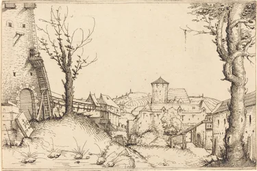Patio de un castillo